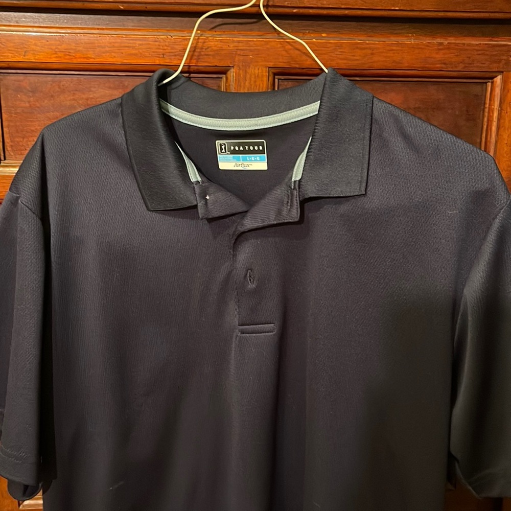 Hardly worn Navy Blue PGA Golf Shirt